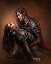 Maedhros and Fingon - Nirnaeth Arnoediad