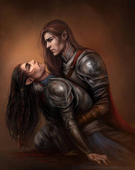 Maedhros and Fingon - Nirnaeth Arnoediad