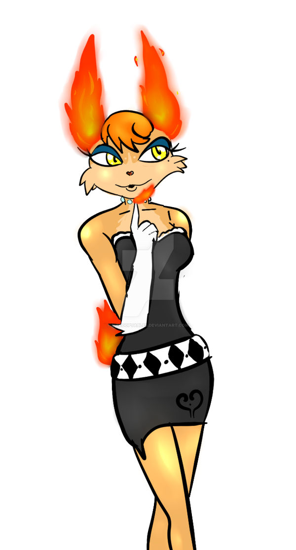 Flame Bunny by SiRCDOPTABLES on DeviantArt