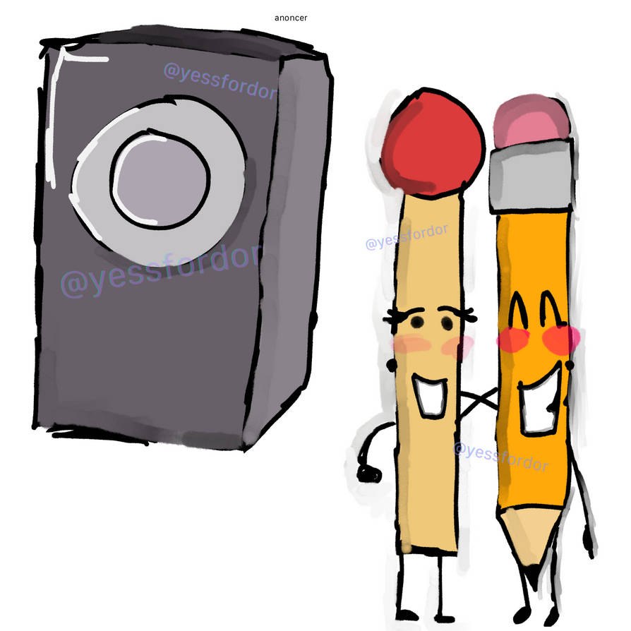 BFDI by dorXscene on DeviantArt