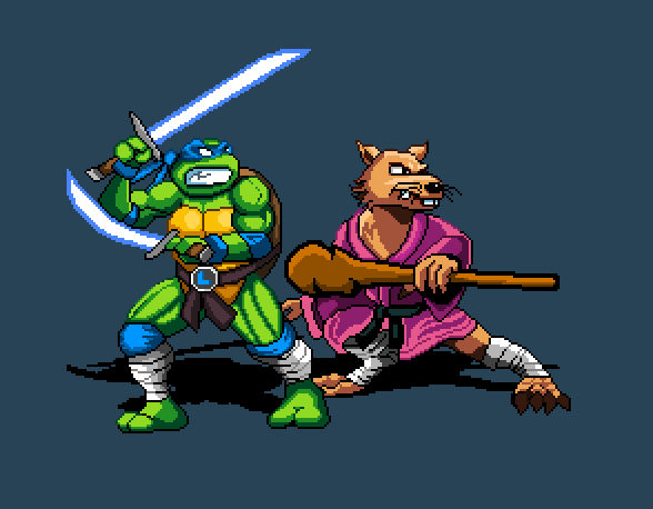 Leonardo|Splinter (Tournament Fighters 2 Series) by DougyFreshArt on ...