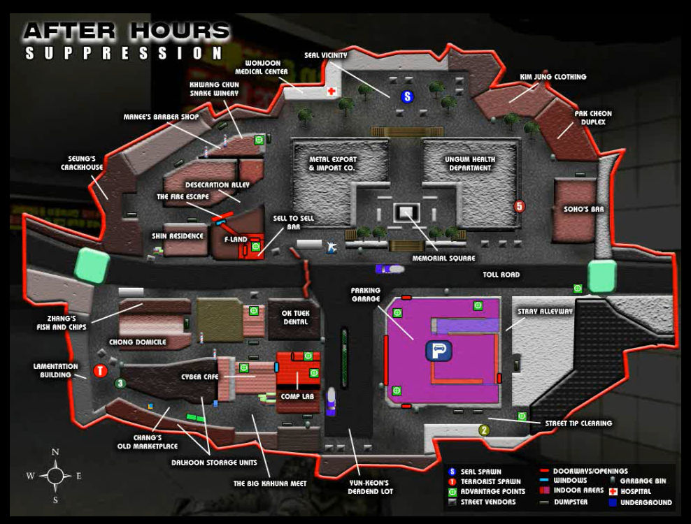 Ps2 Map Socom 2 Map Renders: Early PS2 DLC (After Hours) by DigDougArt on ...