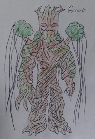 Redesign of Groot by geezusrick1 on DeviantArt