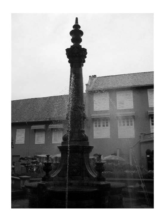 Fountain in Historical Malacca