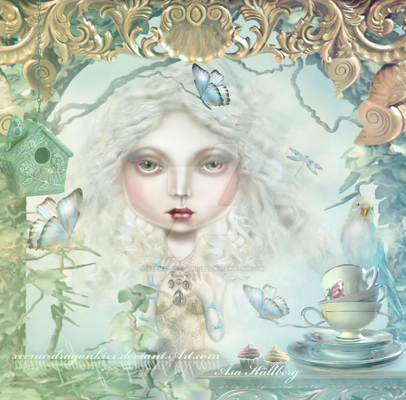 Coffee in the Garden by xeena-dragonkizz Coffee in the Garden by xeena-dragonkizz