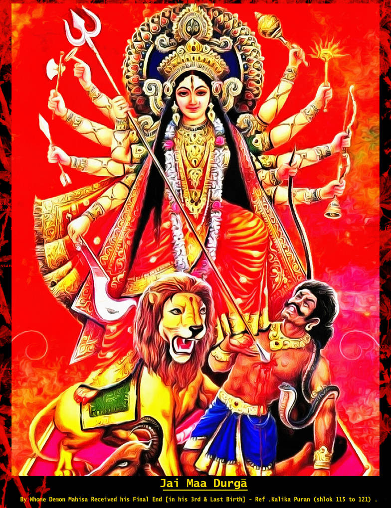 Maa Durga by Ravimishra085 on DeviantArt