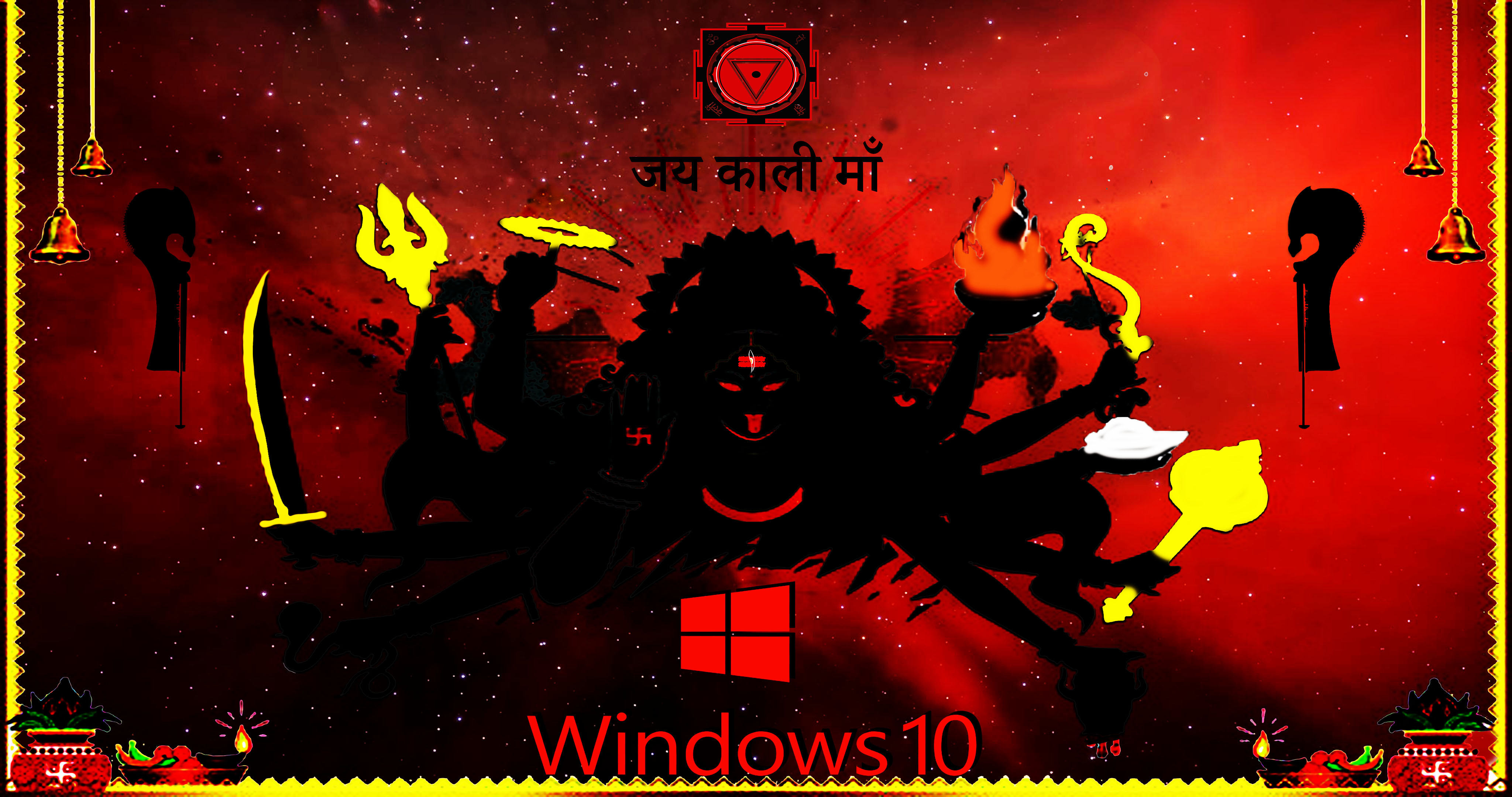 Kali Maa Windows 10 Wallpaper by Ravimishra085 on DeviantArt