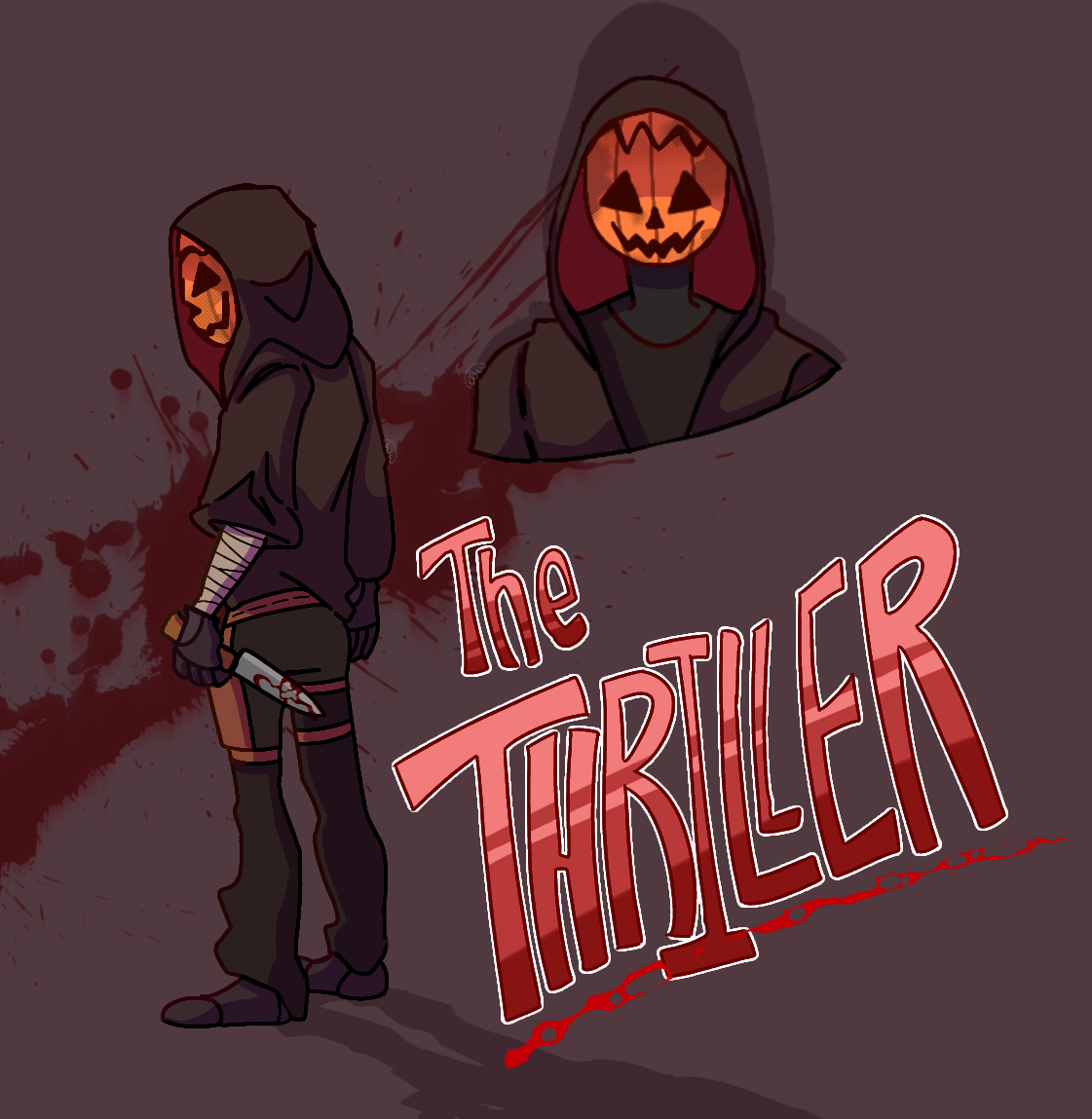 Slasher character concept doodles? (Knife + Blood) by weirdest0username ...