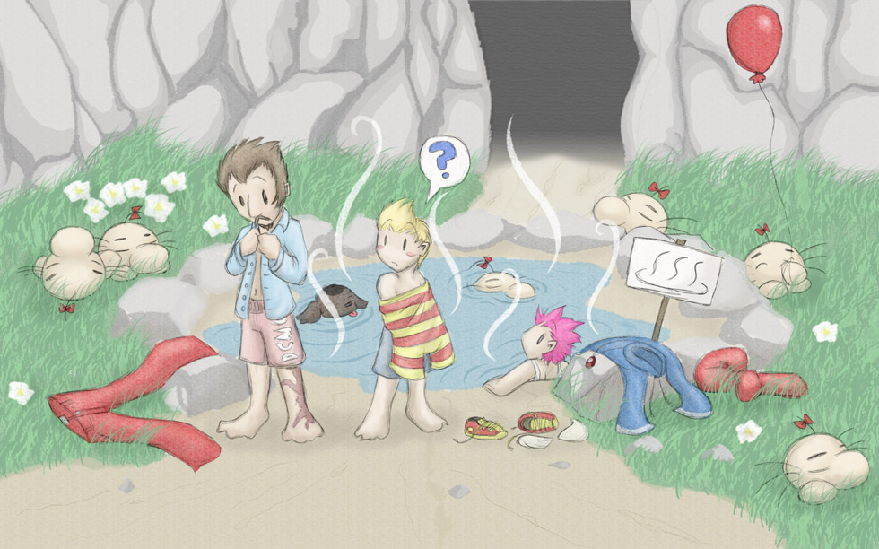 Springing -Mother3spoilers-