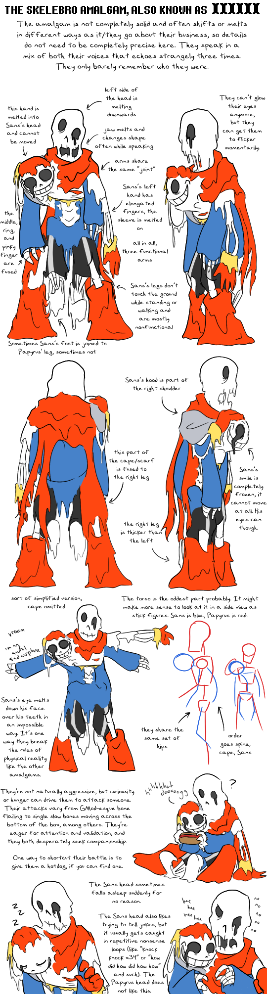 ULC) Sixbones fanmade rework concept : r/Undertale