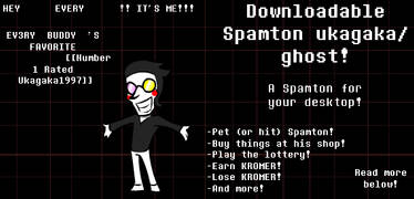 Spamton G Spamton ukagaka/ghost!