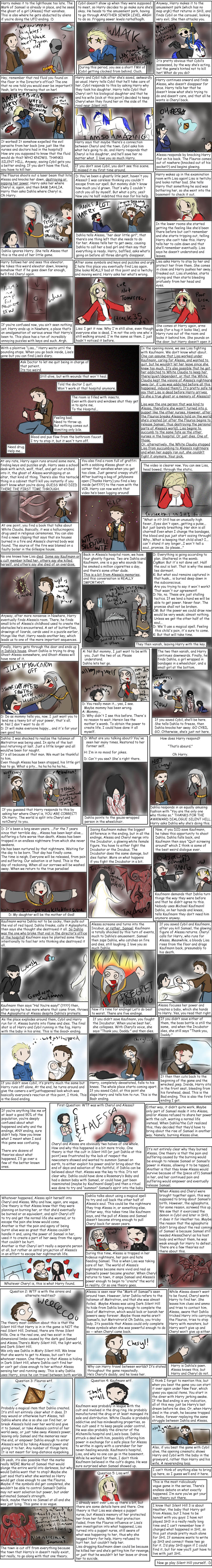 Silent Hill 1 in Summary Part3