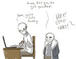 Don't make me come over there