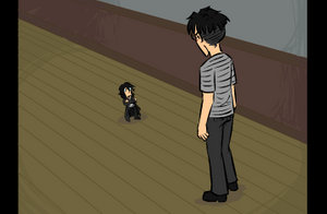 Stuck in his toy again (gif)