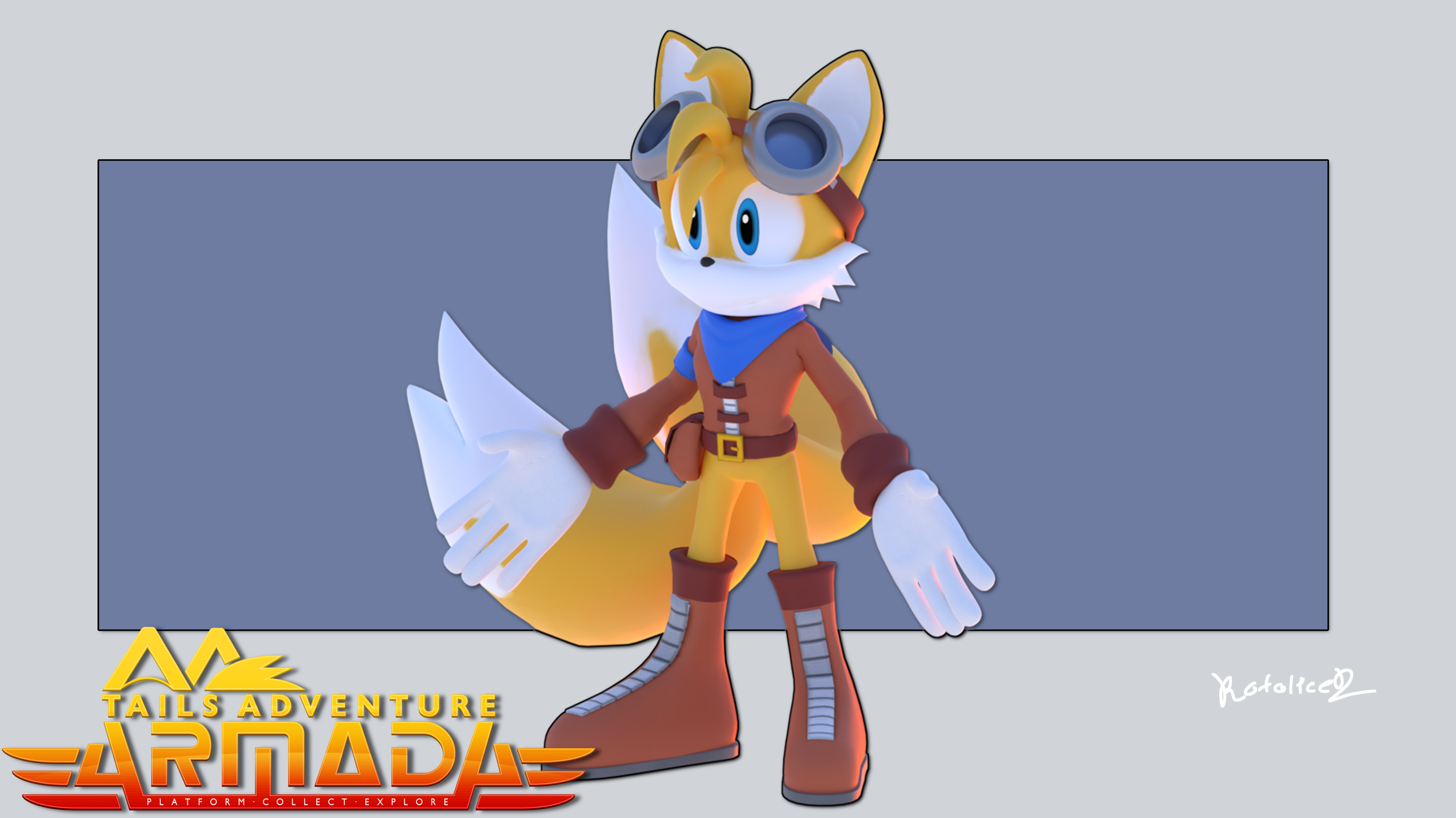 Tails para Perfil by AdventureJapon on DeviantArt