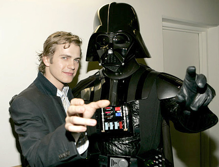 Darth Vader and Hayden