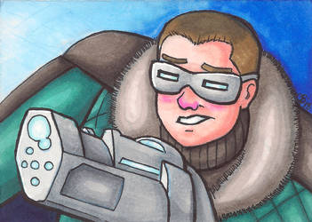 Citizen Cold sketch card