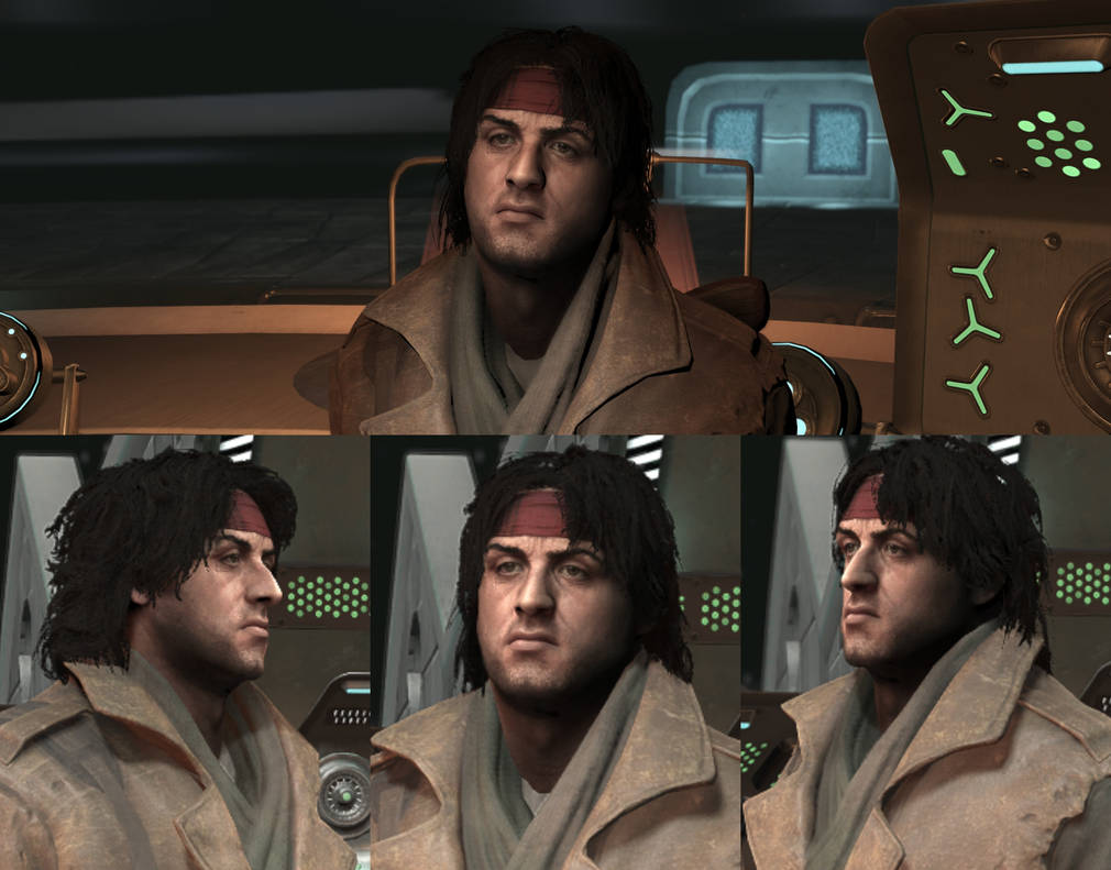 Rambo for fallout 4 by klaatu269 on DeviantArt