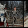 Marvels Stryfe and Prettyboy and logan at fallout4