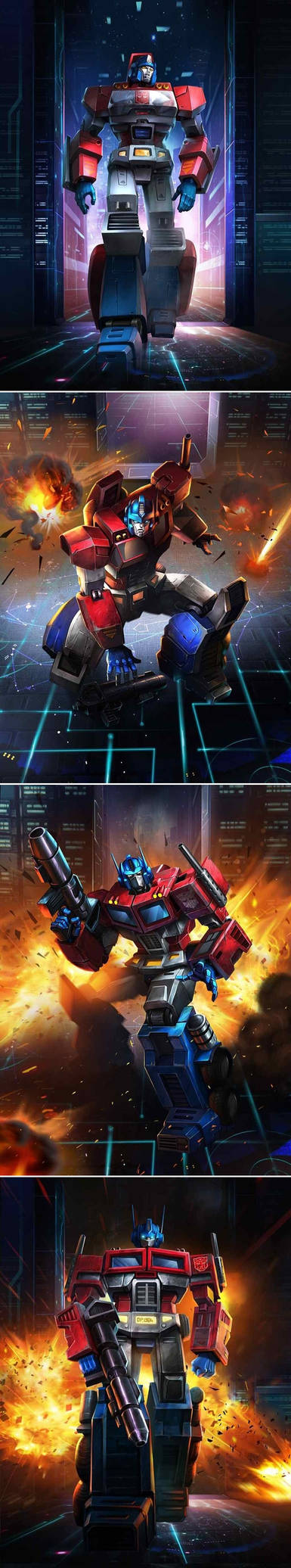 ORION PAX TO OPTIMUS PRIME by manbu1977