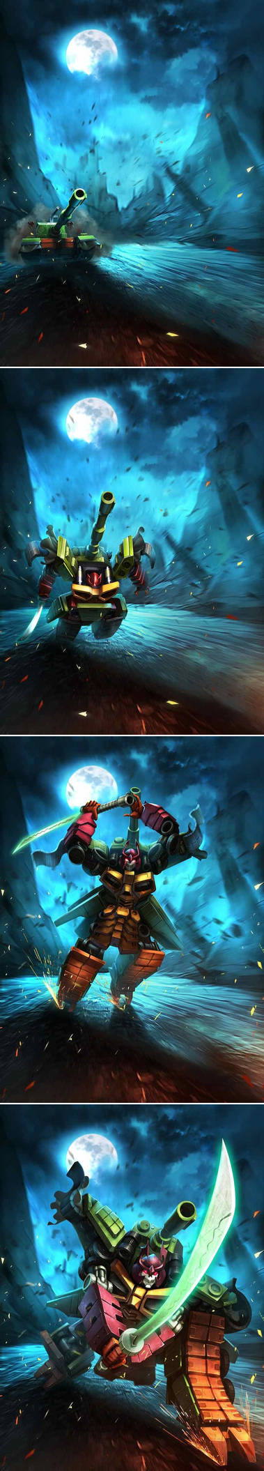 TRANSFORMERS LEGENDS: Bludgeon by manbu1977