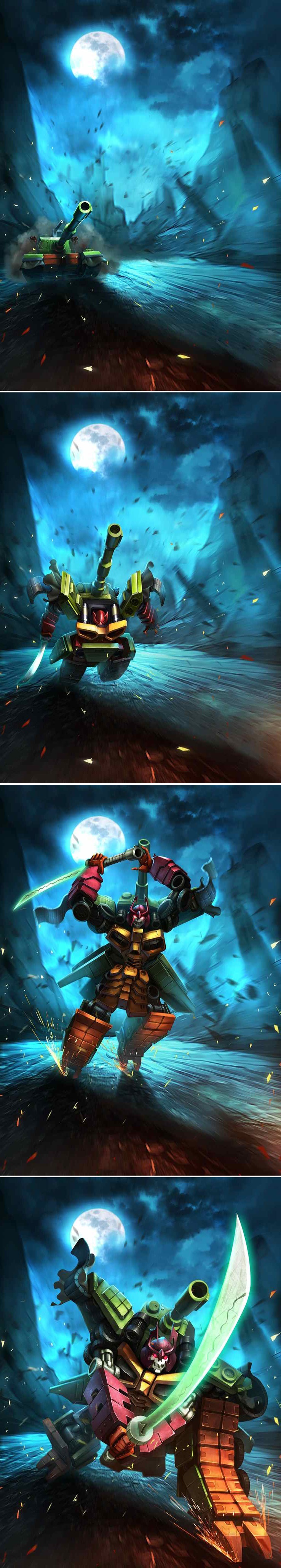 TRANSFORMERS LEGENDS: Bludgeon by manbu1977