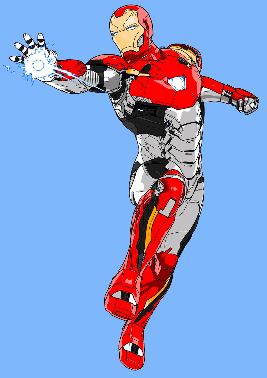 Iron Man Mark 47 By Mmuaz70 On Deviantart