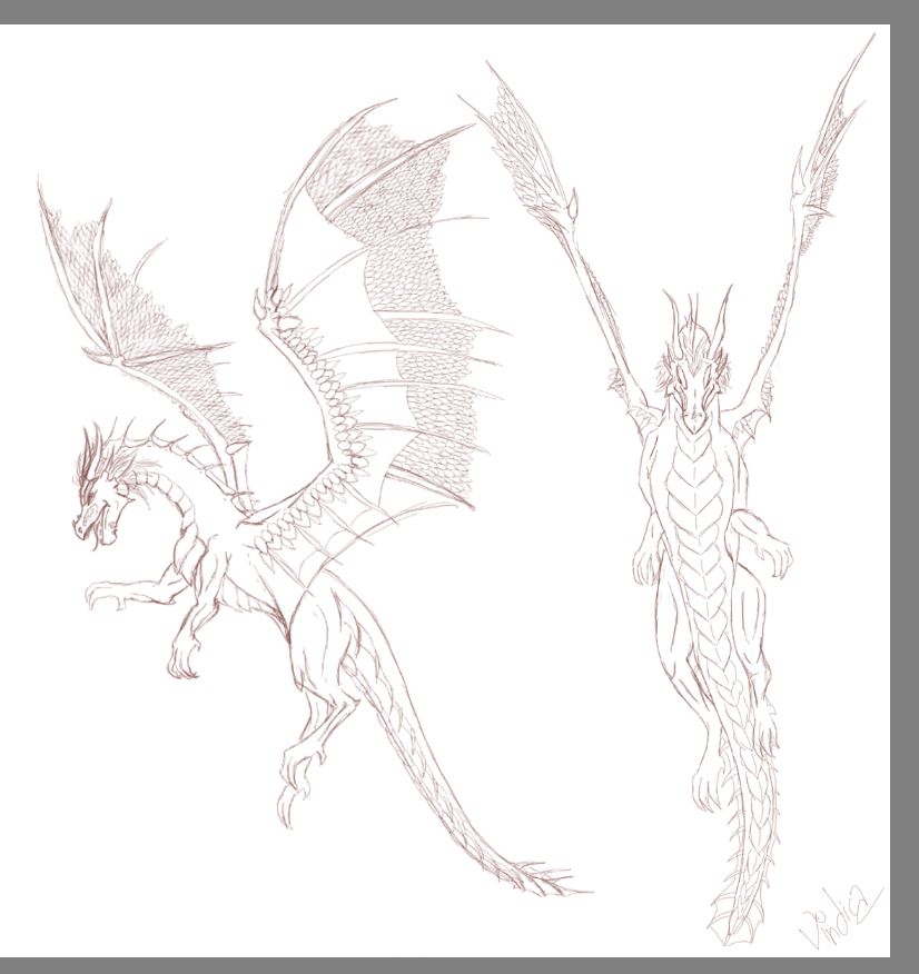 DP-Dragon sketch side/front 1