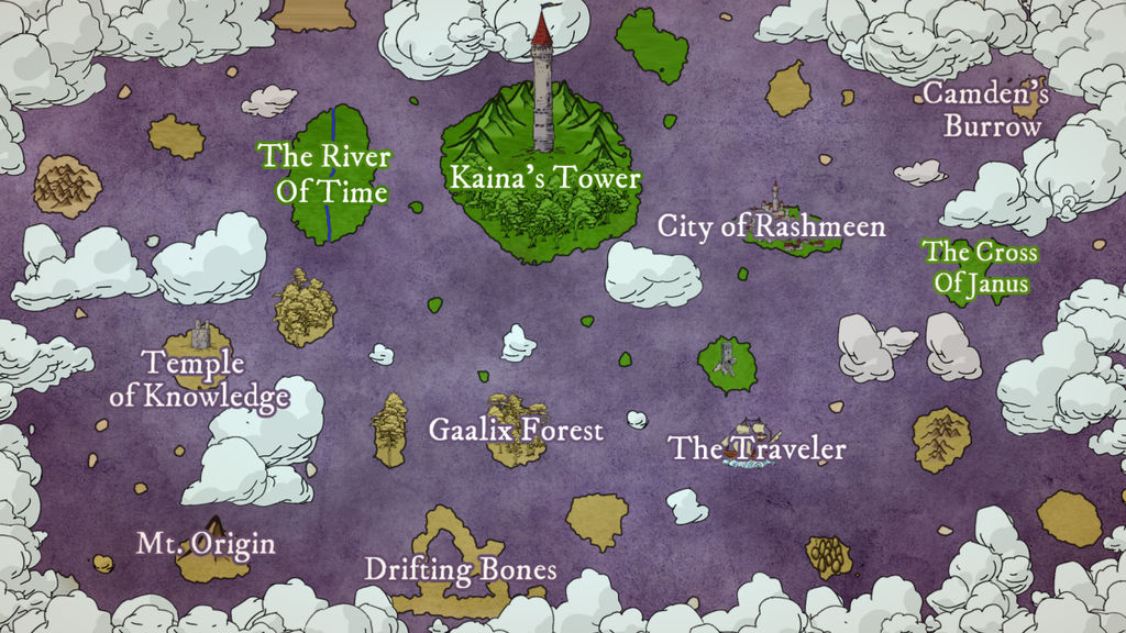 Dreamcopre Map The Dreamscape by Spencer-Heffron on DeviantArt