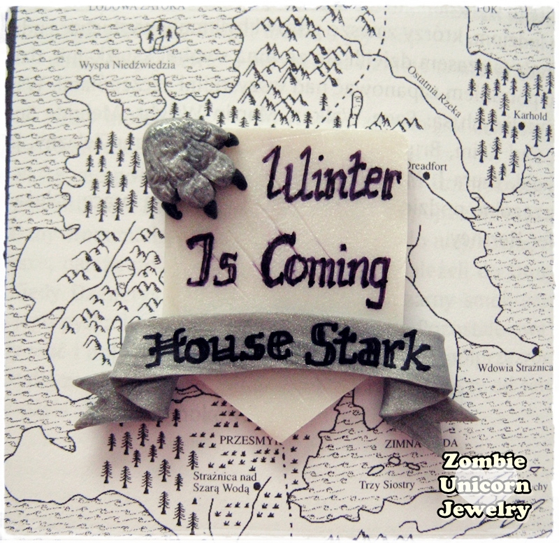 House Stark brooch