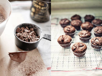 Chocolate Toblerone Muffins ll