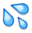 Water Droplets Emoji by catstam