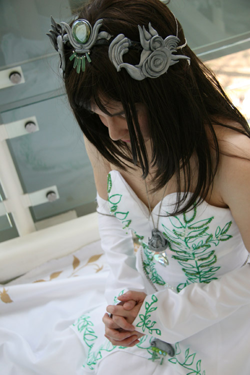 A prayer -- Garnet from FF9 by lithele