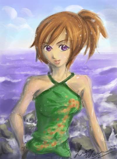Original character - Sana by lithele