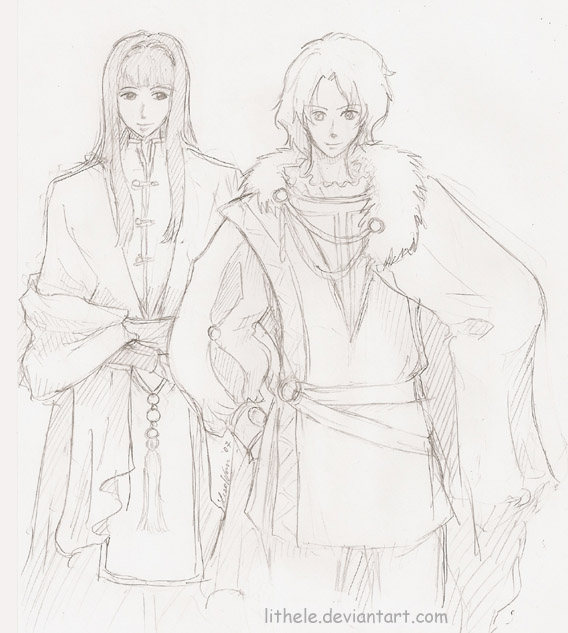 Shinou and Daikenja by lithele