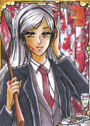 ACEO #17 CBT Sayuri AMERICAN PSYCHO by MTToto