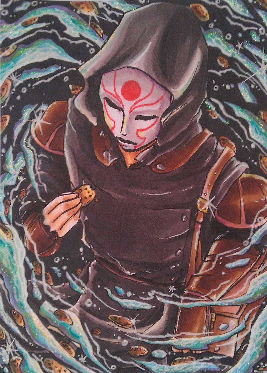 ACEO #27 Amon, the cookie bender