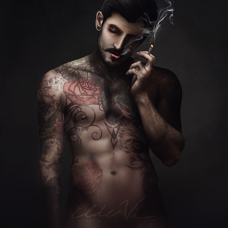 The smoke after... - NSFW