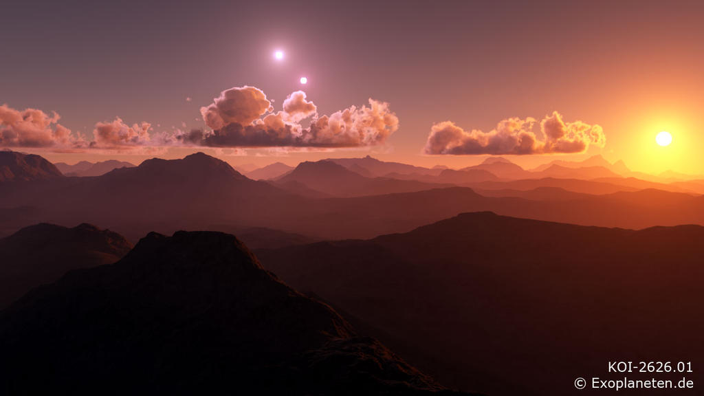 World under Three Suns