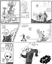 Page 2 (Bonely) Sans x Frisk