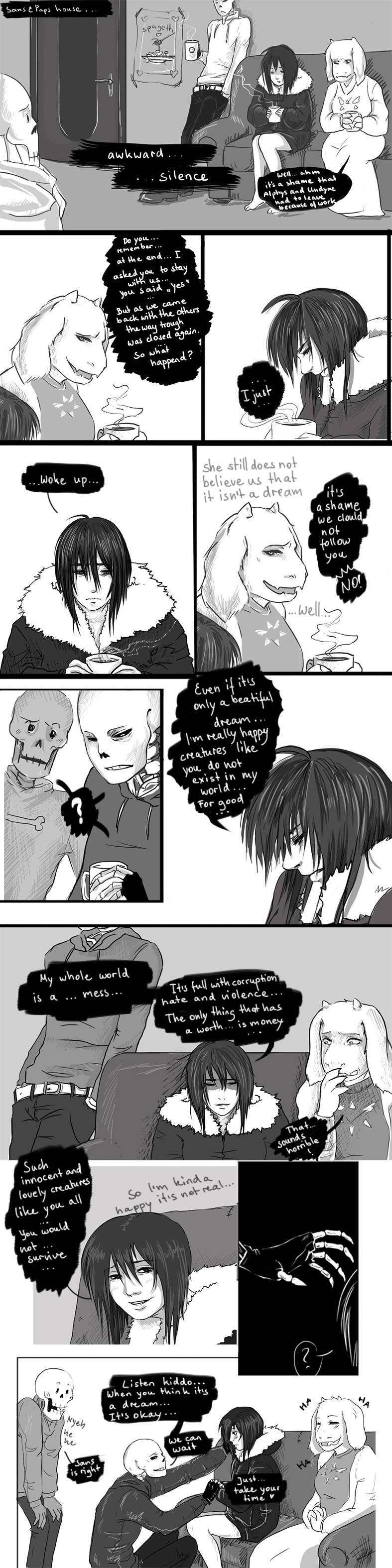 Page 6 (Bonely) Sans x Frisk