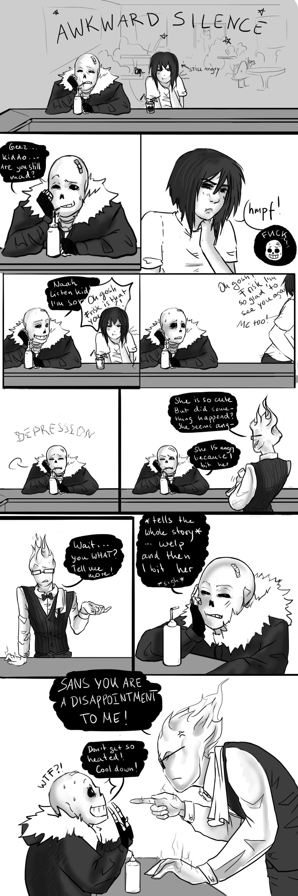 Page 9 (Bonely) Sans x Frisk