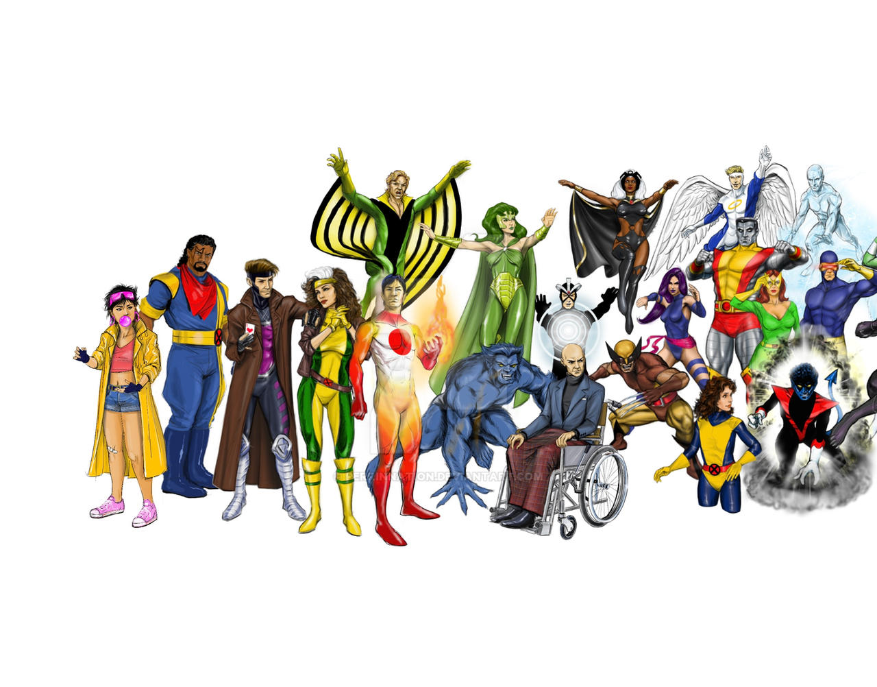 TO ME, MY X-MEN! by Perrinnation on DeviantArt