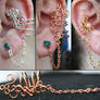 Chained Ear Cuffs