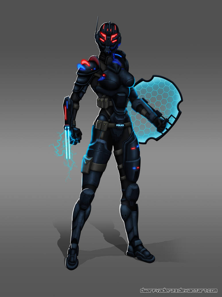 Riot Police by DwarfVader23 on DeviantArt