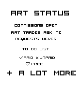 FREE | crisp art status info