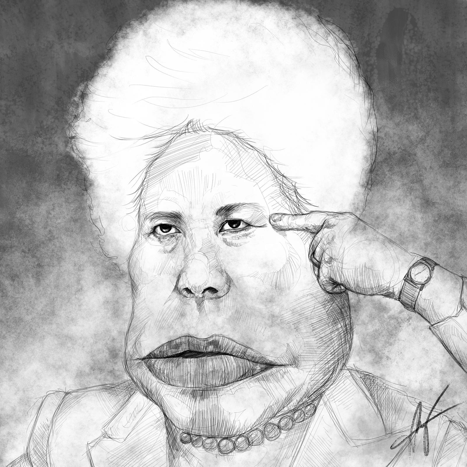 Miriam Defensor Santiago by rhadz30 on DeviantArt