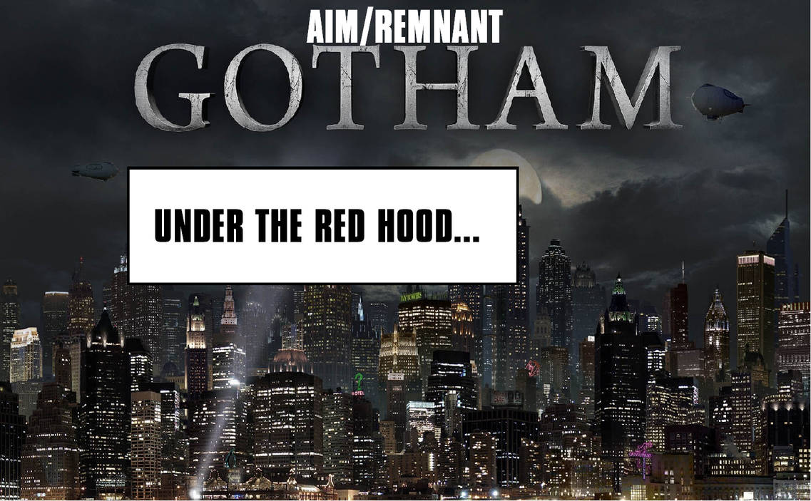 AIM/REMNANT GOTHAM: UNDER THE RED HOOD... by shane2001 on DeviantArt