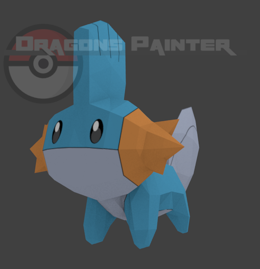 Pixelmon Mudkip model