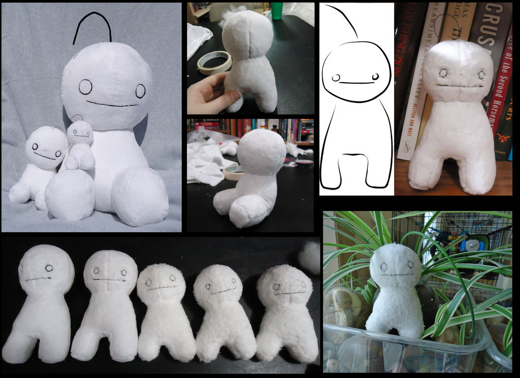 Cryaotic Sup Guy plush pattern by DragonsPainter